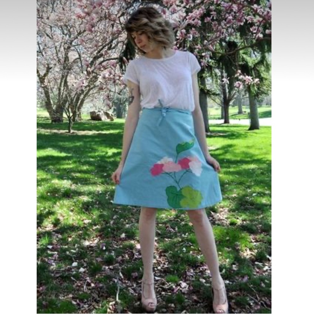 True vintage wrap skirt